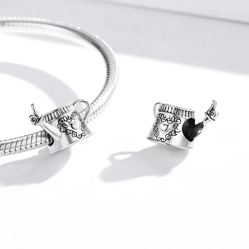 (kép) PANDORA típusú Vintage vízforraló Charm - SCC1923 - Megtekintés 4