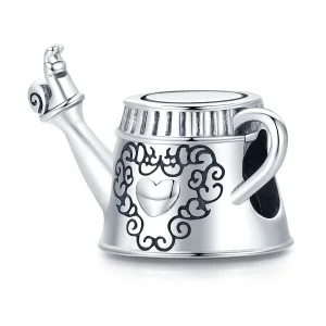 (kép) PANDORA típusú Vintage vízforraló Charm - SCC1923