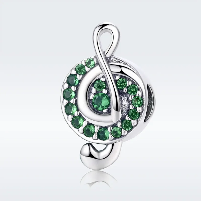 (kép) PANDORA típusú violinkulcs charm - SCC450 - Megtekintés 2