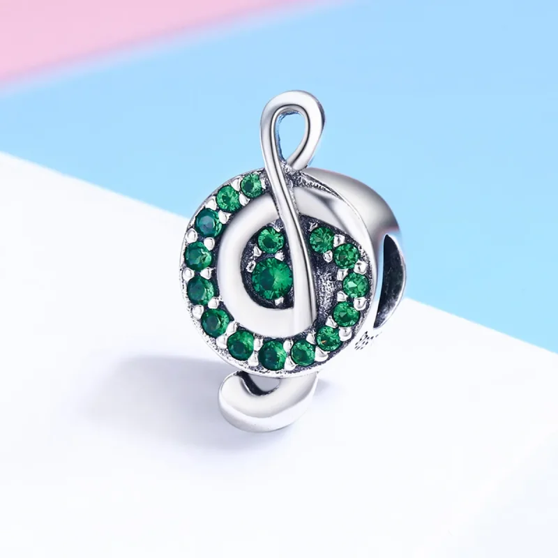 (kép) PANDORA típusú violinkulcs charm - SCC450 - Megtekintés 3