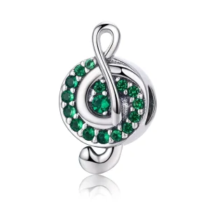 (kép) PANDORA típusú violinkulcs charm - SCC450