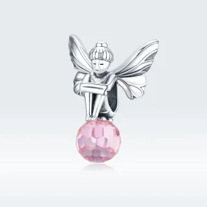 PANDORA típusú virág manó charm - SCC1483 (kép) PANDORA típusú virág manó charm - SCC1483