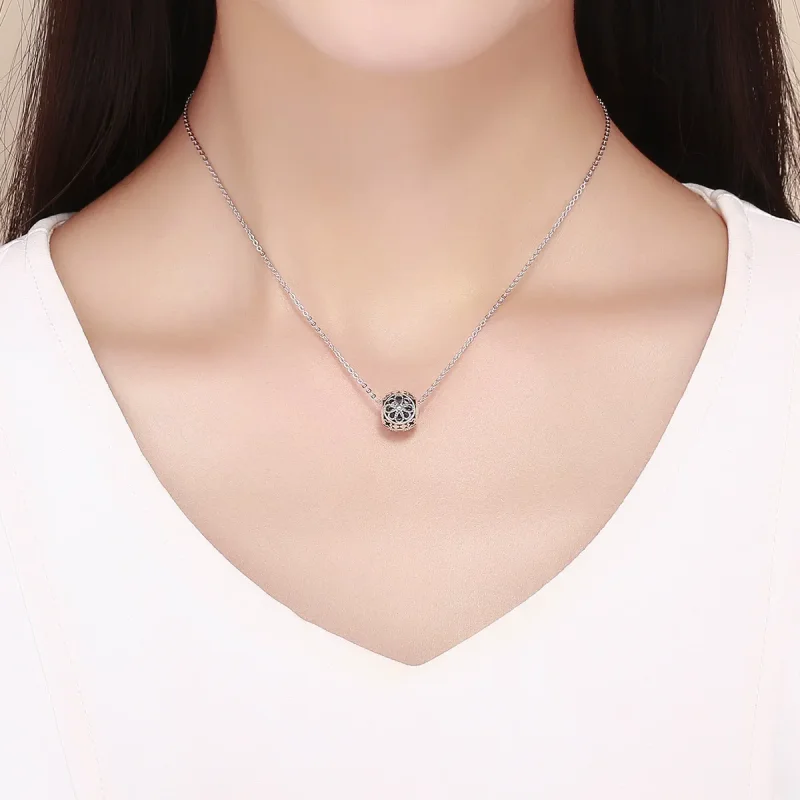 (kép) PANDORA típusú virágok charm - SCC899 - Megtekintés 5