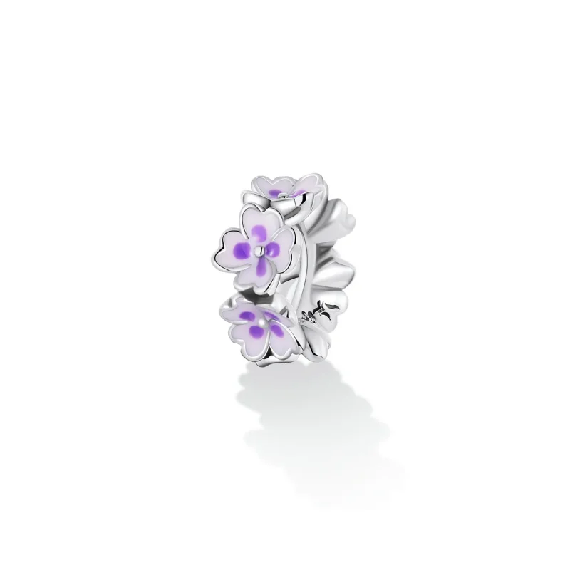 (kép) PANDORA típusú Virágok spacer charm - SCC2212 - Megtekintés 2