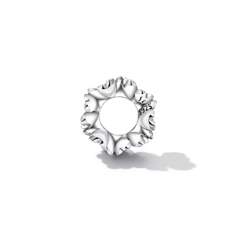 (kép) PANDORA típusú Virágok spacer charm - SCC2212 - Megtekintés 3