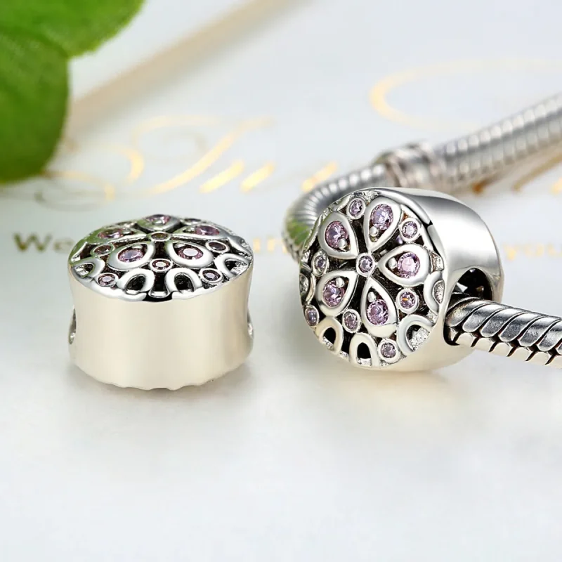 (kép) PANDORA típusú virágzó charm - SCC053 - Megtekintés 4