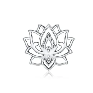 (kép) PANDORA típusú virágzó lótusz charm - SCC1724