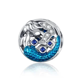 (kép) PANDORA típusú várja a sellőt charm - SCC1209