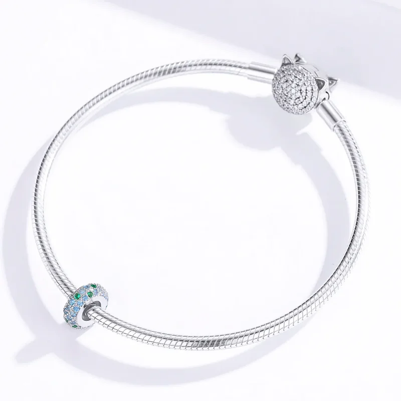 (kép) PANDORA típusú Víz gyöngy Charm - BSC119 - Megtekintés 4