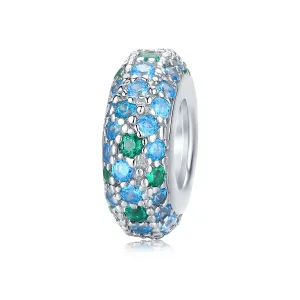 (kép) PANDORA típusú Víz gyöngy Charm - BSC119