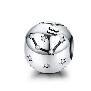 (kép) PANDORA típusú vízöntő charm - SCC1218-11