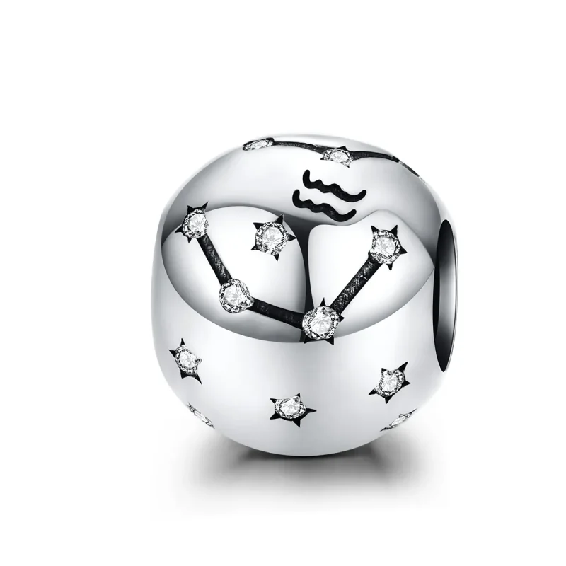 (kép) PANDORA típusú vízöntő charm - SCC1218-11