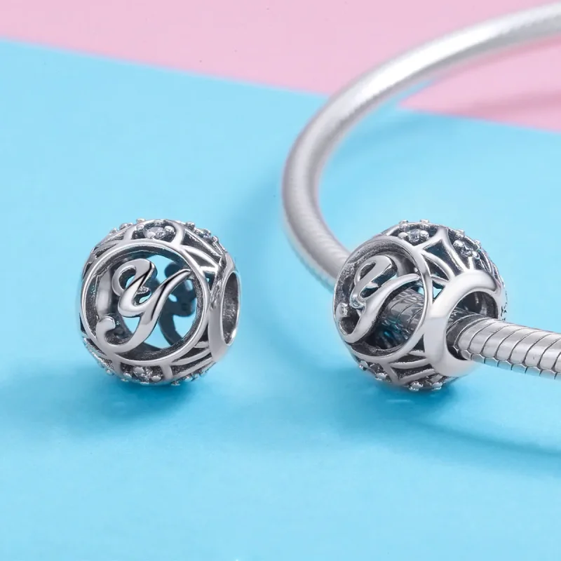 (kép) PANDORA típusú Y-betű Charm - SCC738-Y - Megtekintés 3