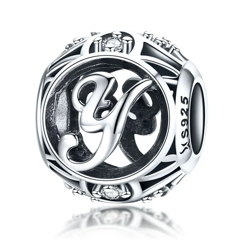 (kép) PANDORA típusú Y-betű Charm - SCC738-Y