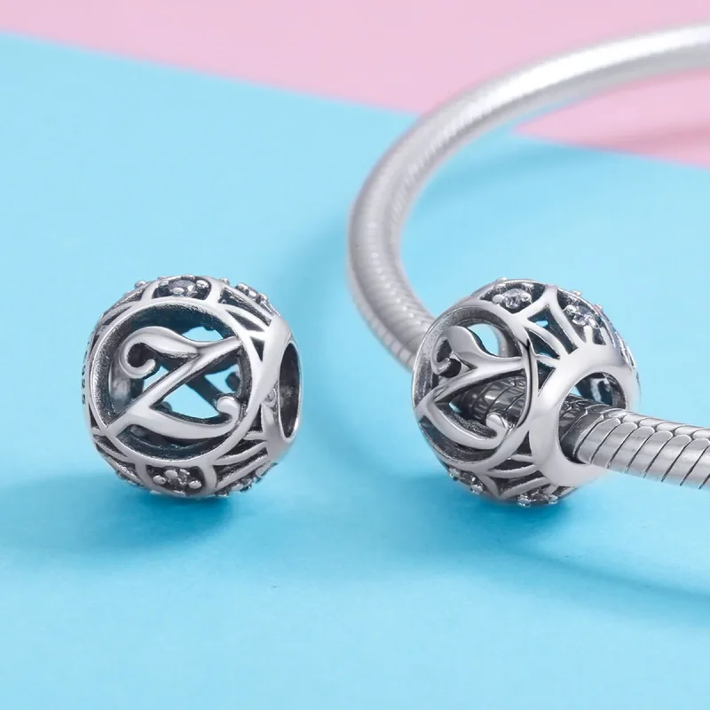 (kép) PANDORA típusú Z betű Charm - SCC738-Z - Megtekintés 3