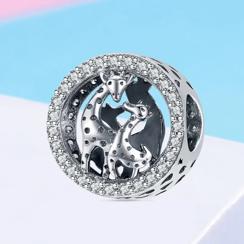 (kép) PANDORA típusú zsiráf charm - SCC997 - Megtekintés 2