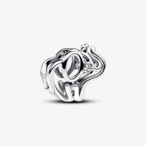 (kép) Pandora Áttört elefánt charm - 793345C01