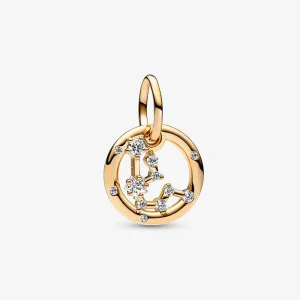 Pandora Vízöntő csillagjegy függő charm - 762717C01 (kép) Pandora Vízöntő csillagjegy függő charm - 762717C01