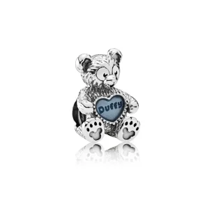 (kép) Disney, PANDORA ezüst charm, Duffy