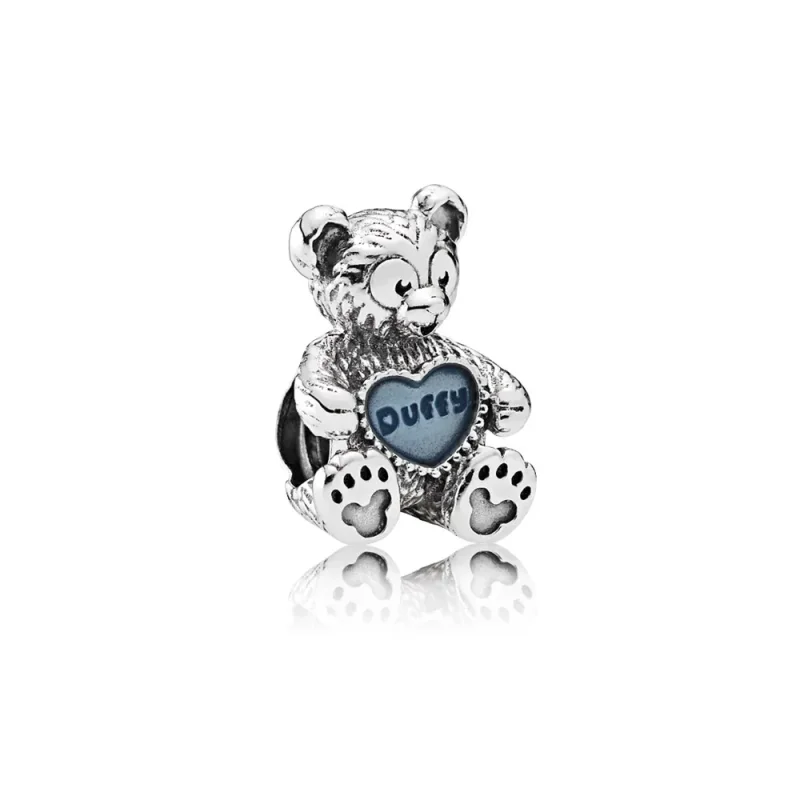 (kép) Disney, PANDORA ezüst charm, Duffy