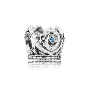 (kép) Disney, PANDORA ezüst charm, Elsa korona