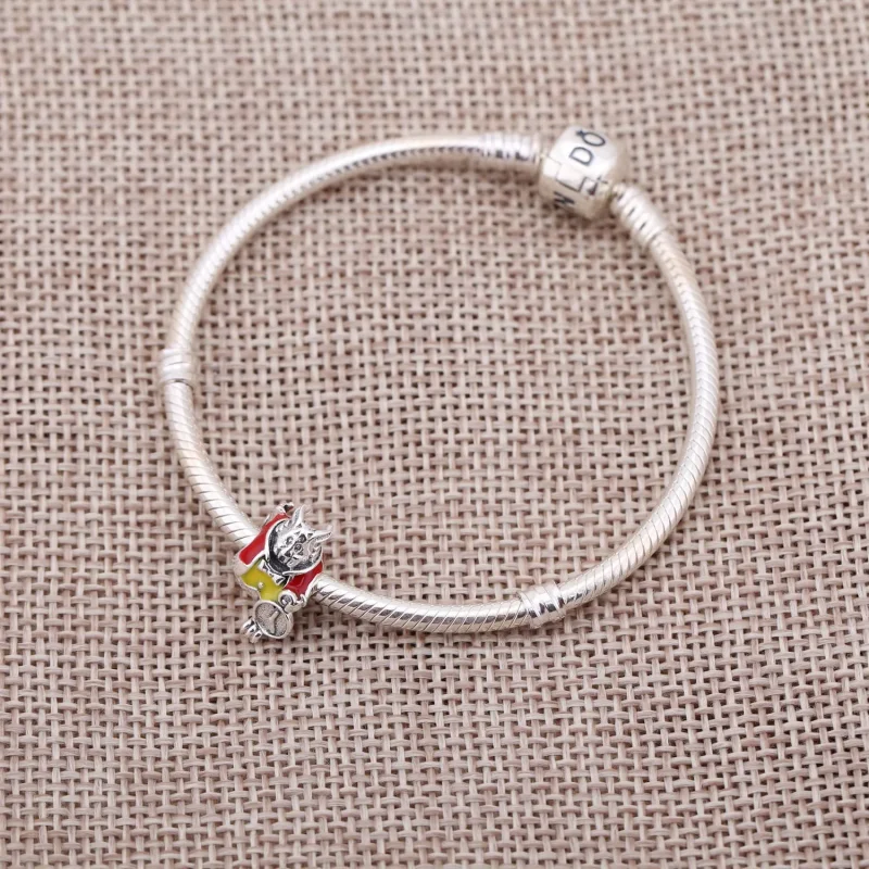 (kép) Disney, PANDORA ezüst charm, Fehér Nyúl karakterek - Megtekintés 2