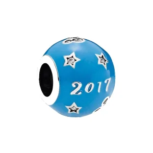 (kép) Disney, PANDORA ezüst charm, Mickey Mouse '2017 Edition'