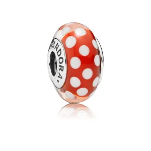 (kép) Disney, PANDORA ezüst charm, Minnie aláírása