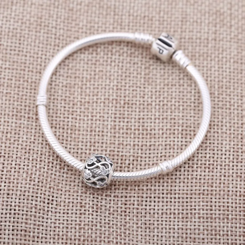 (kép) Disney, PANDORA ezüst charm, Minnie & Mickey Végtelen - Megtekintés 2