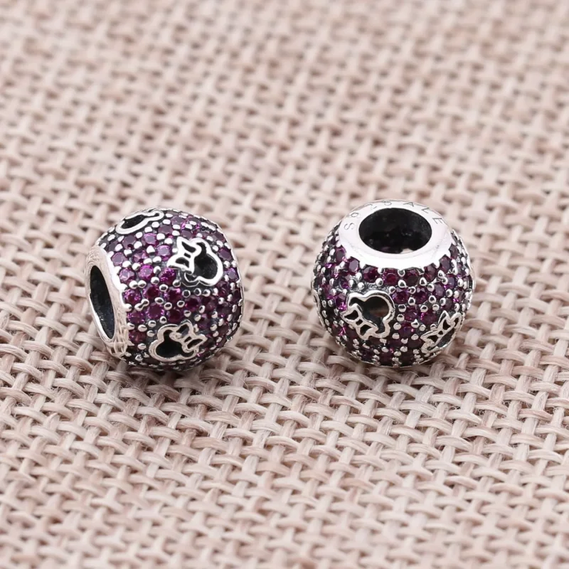 (kép) Disney, PANDORA ezüst charm, Minnie sziluettek - Megtekintés 2
