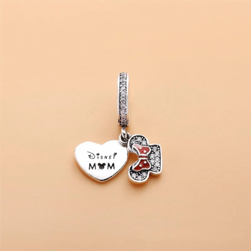 (kép) Disney, PANDORA ezüst függő charm, Anya - Megtekintés 3