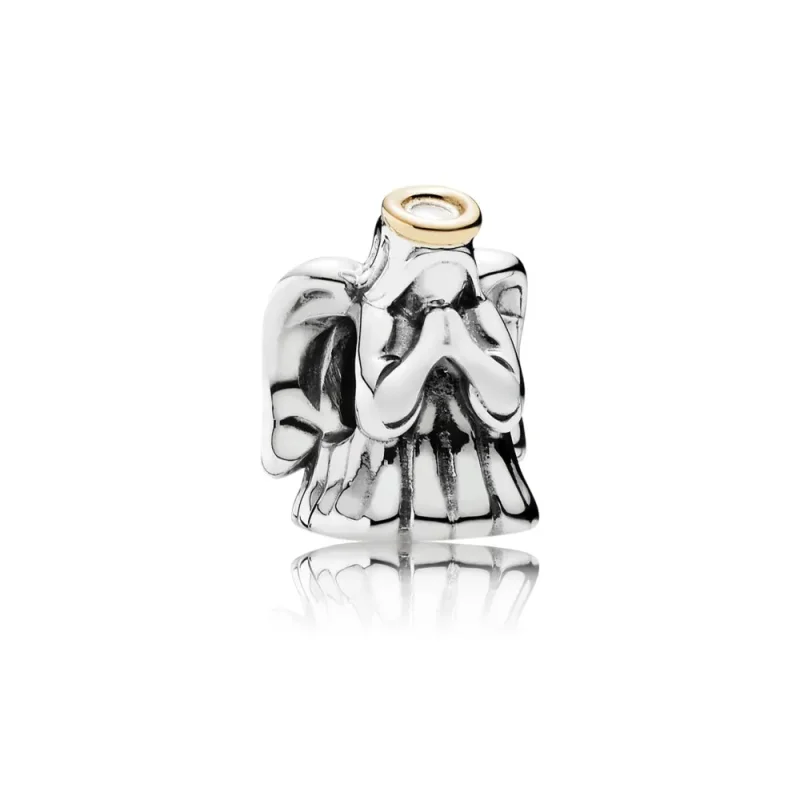 (kép) PANDORA Angyalka ezüstcharm 14k arannyal - 791770