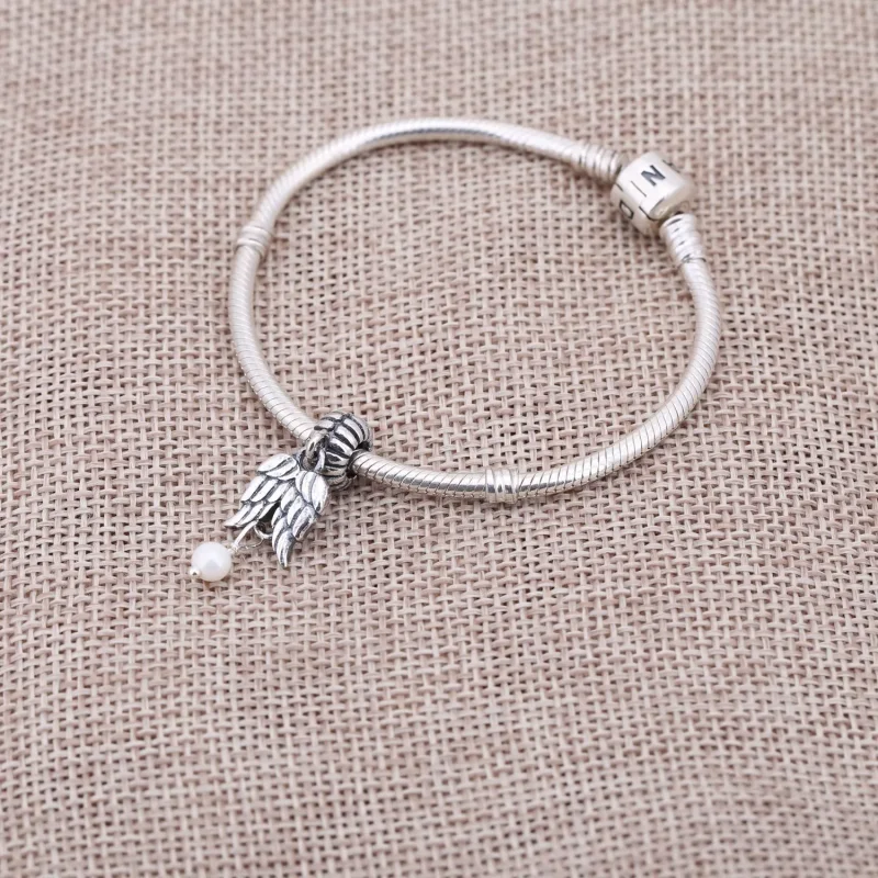 (kép) PANDORA Angyalszárnyak függő charm - 790975P - Megtekintés 2