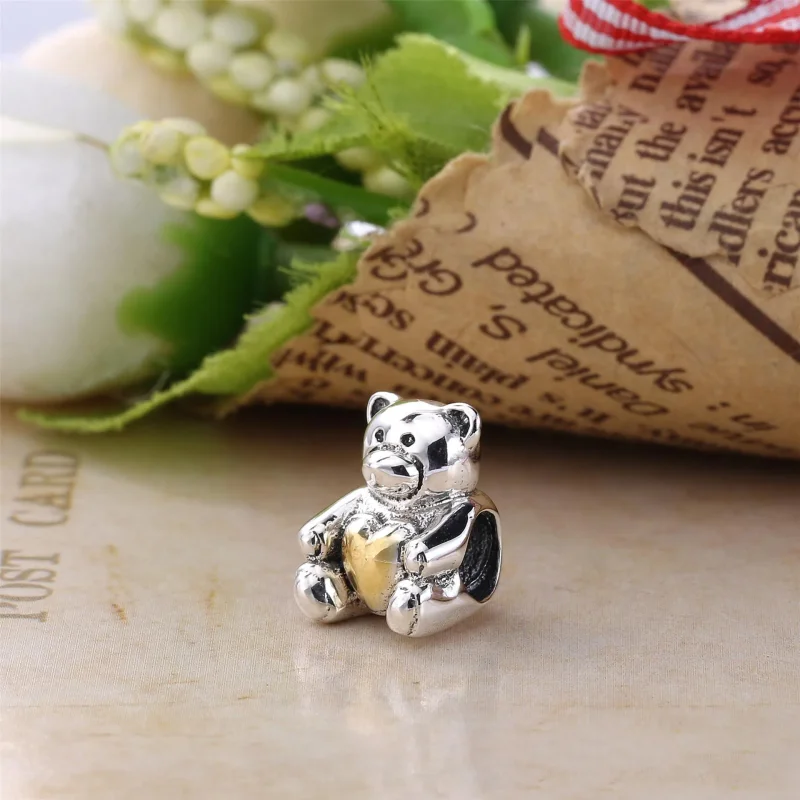 (kép) PANDORA Anyák napi maci charm - 791166 - Megtekintés 3