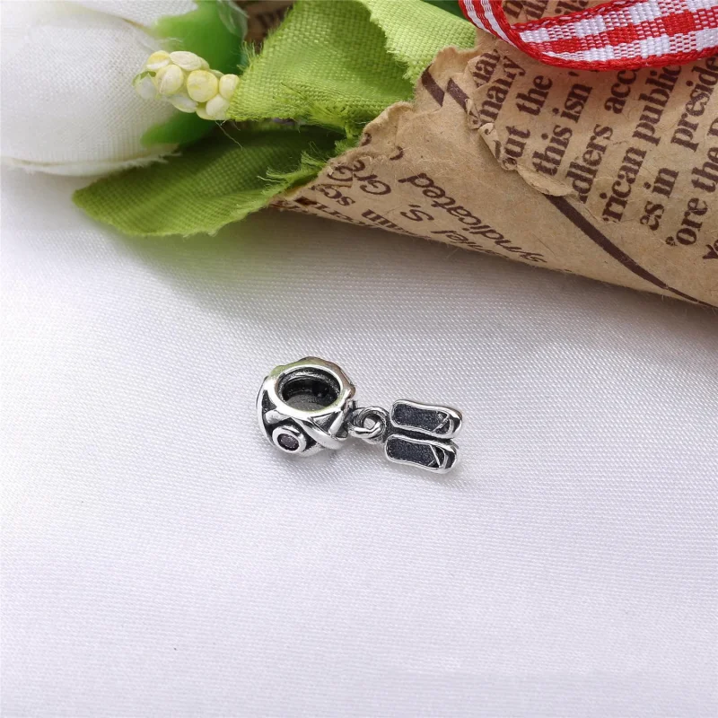 (kép) PANDORA Balettcipő függő charm - 790520PCZ - Megtekintés 2