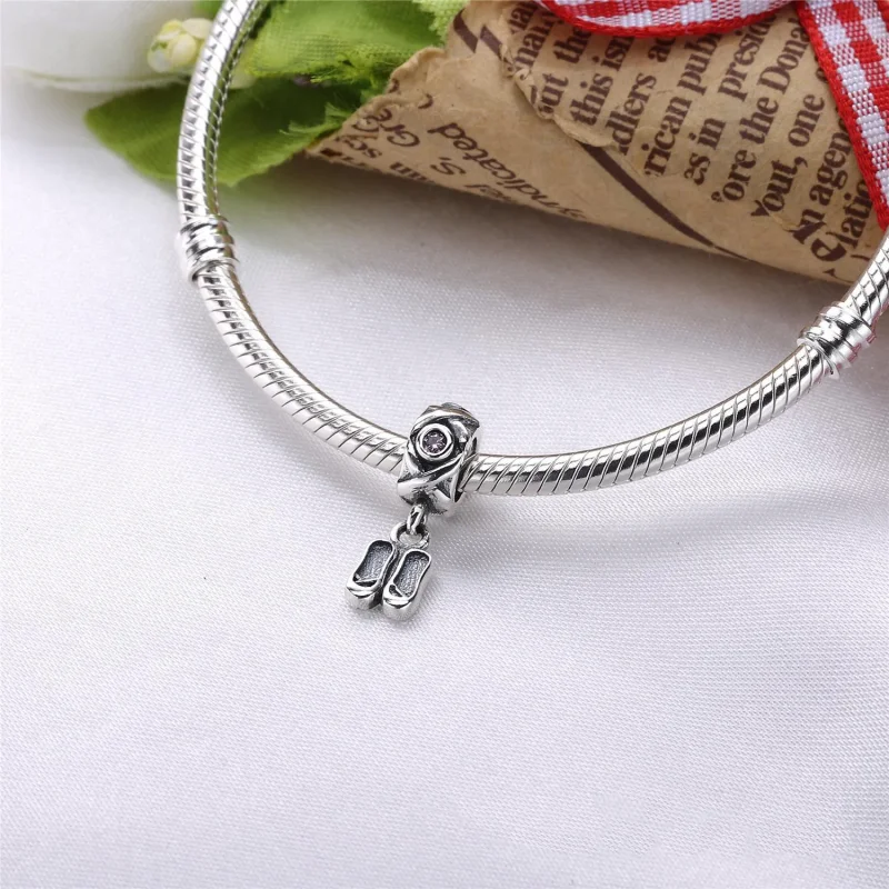 (kép) PANDORA Balettcipő függő charm - 790520PCZ - Megtekintés 3