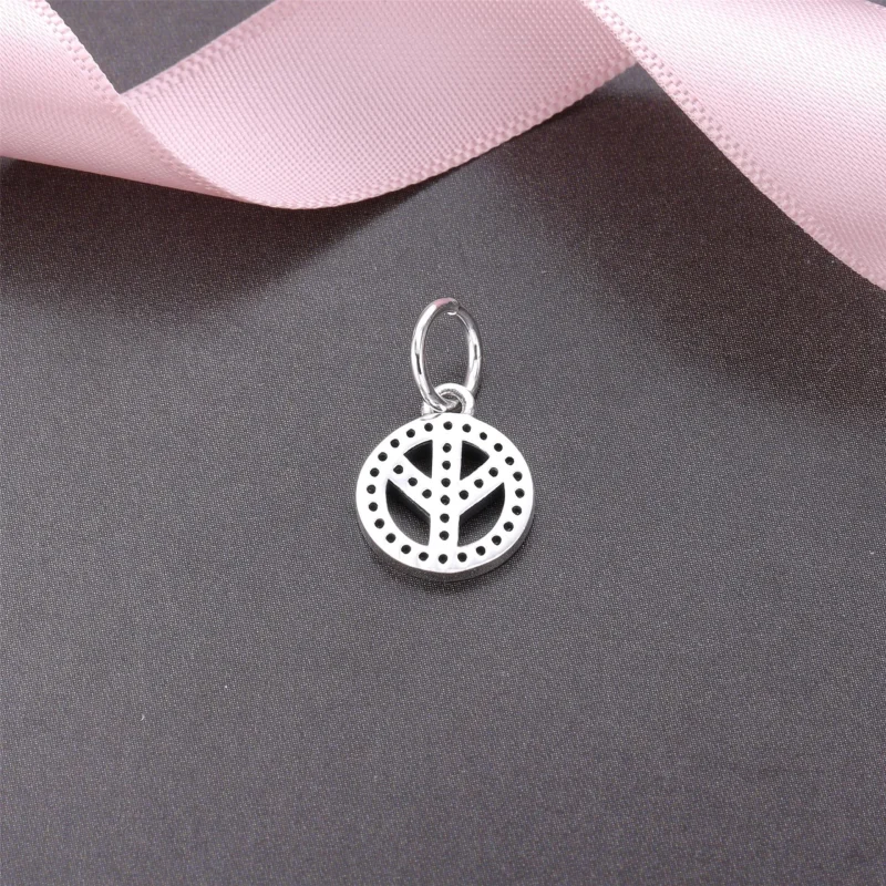 (kép) PANDORA Béke szimbóluma függő charm - 791308CZ - Megtekintés 3