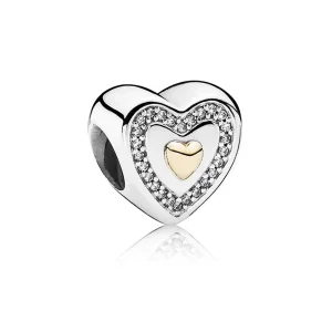 (kép) PANDORA charm, Mindig a szívemben