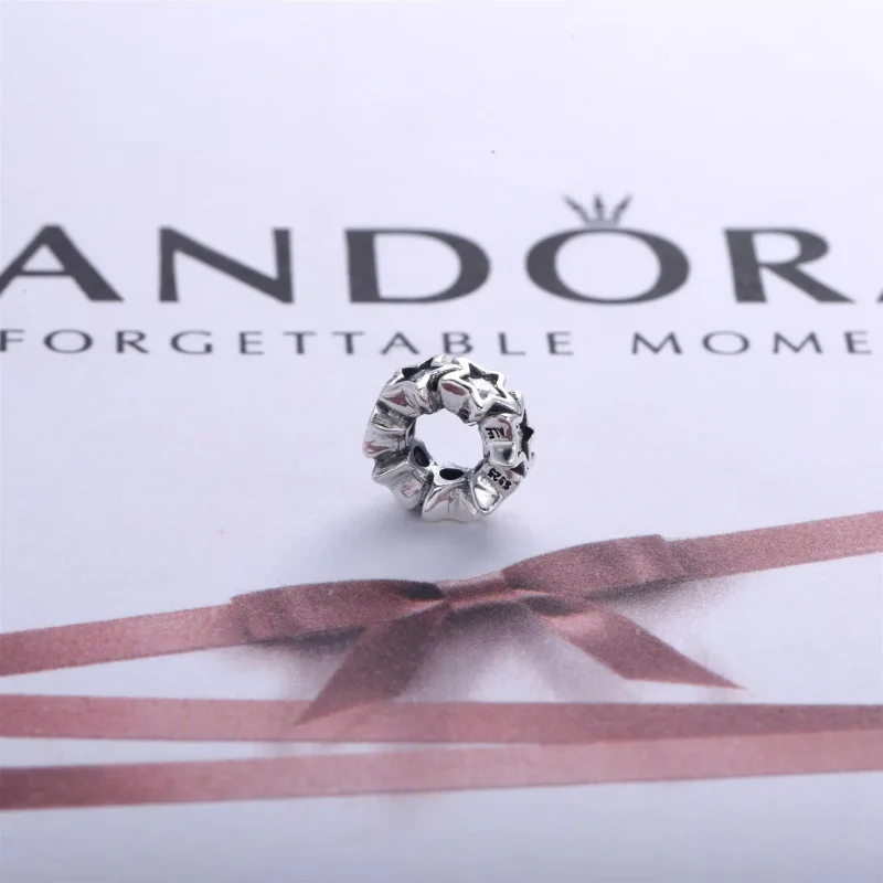 (kép) PANDORA Csillagos ezüst spacer áttetsző cirkóniával - 791783CZ - Megtekintés 3