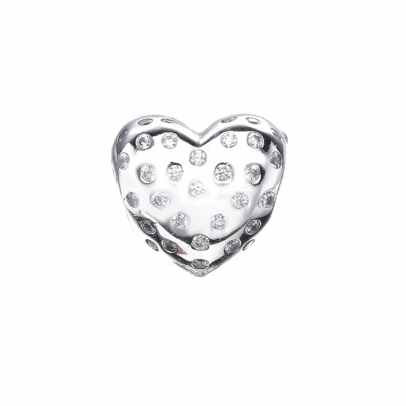 (kép) PANDORA Csillogó szív charm - 791241CZ - Megtekintés 3