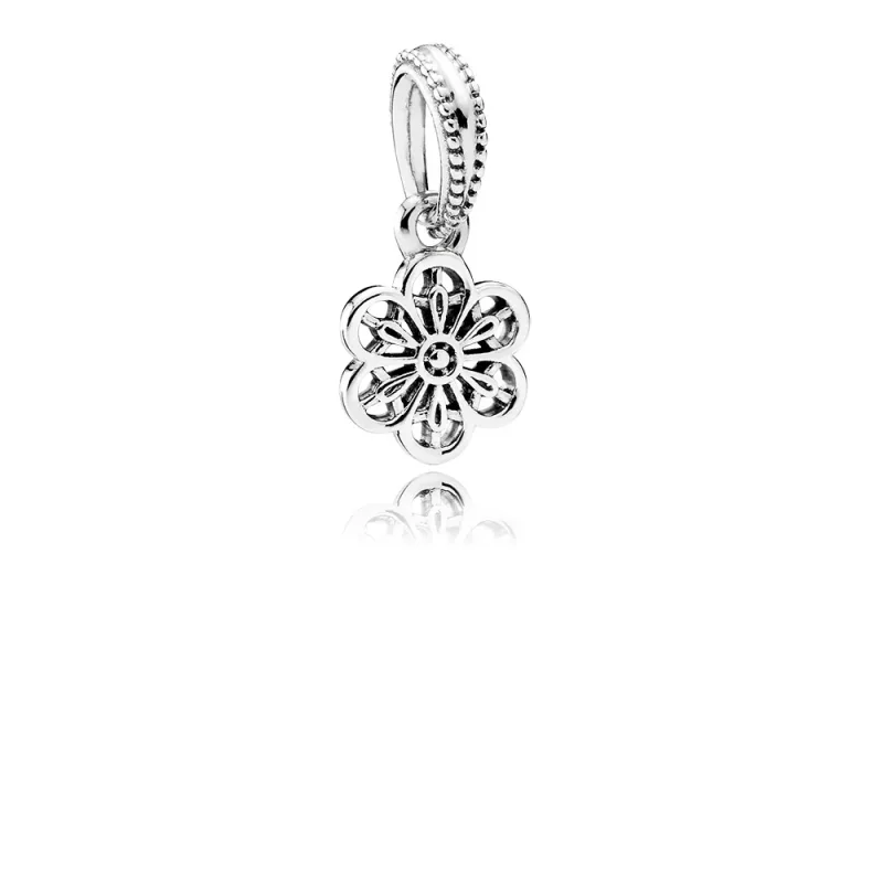 (kép) PANDORA Csipkevirág függő, sterling ezüst - 791835
