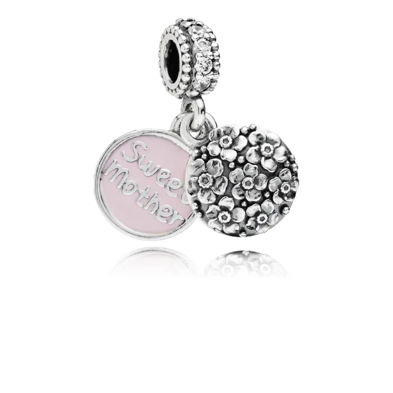 (kép) PANDORA Édesanya függő charm - 791285CZ