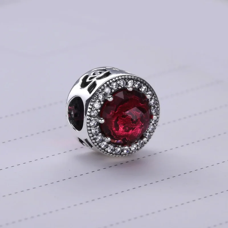 (kép) PANDORA Disney, Belle ragyogó rózsája - 792140NCC - Megtekintés 3