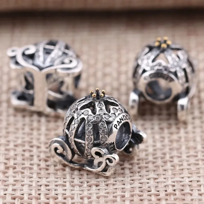(kép) PANDORA Disney, Hamupipőke tökhintója - 791573CZ - Megtekintés 2