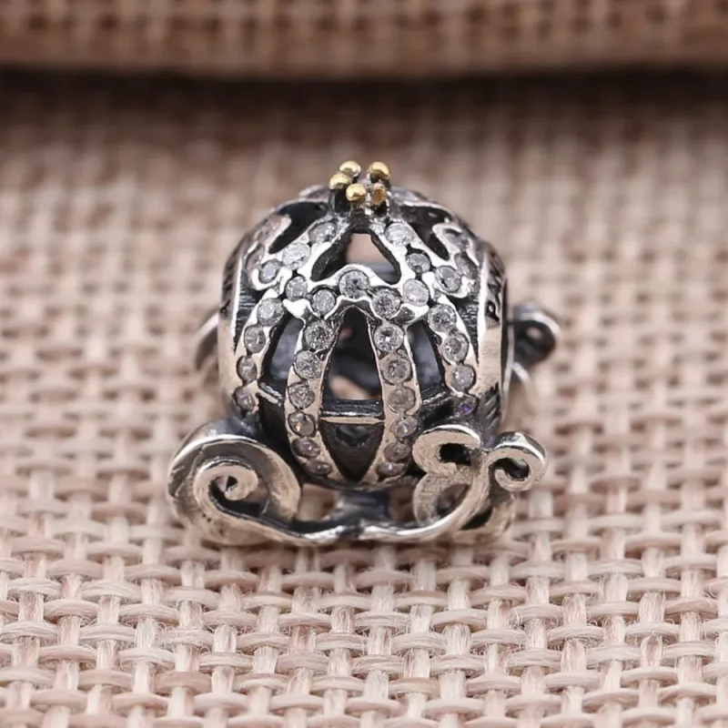 (kép) PANDORA Disney, Hamupipőke tökhintója - 791573CZ - Megtekintés 3