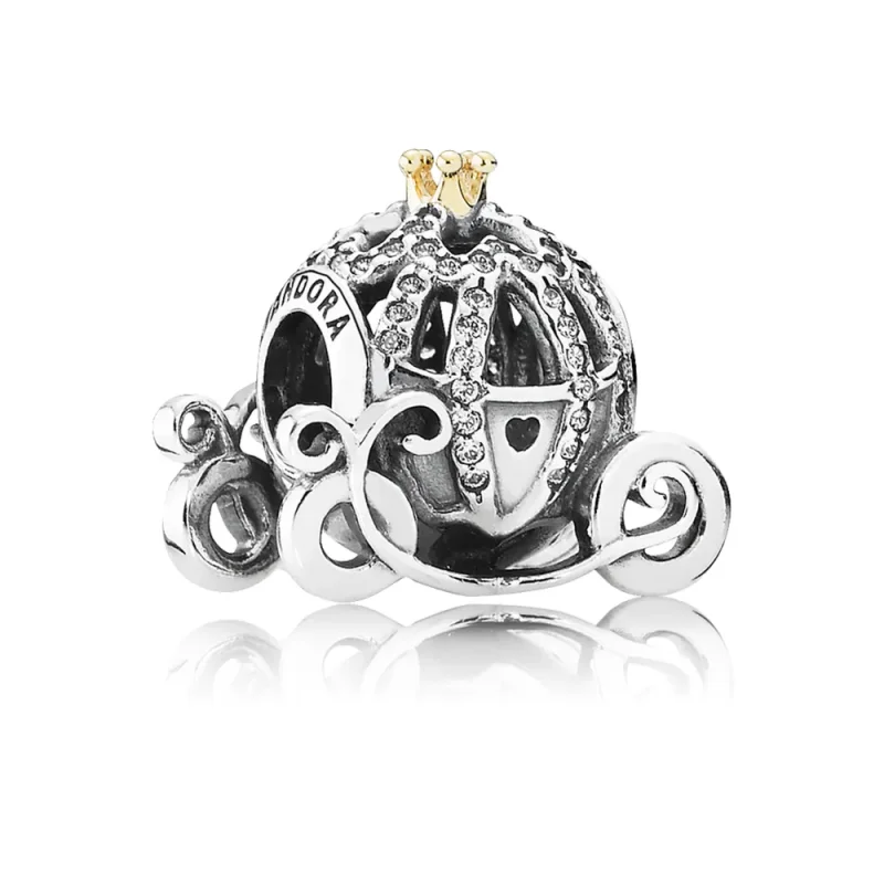 (kép) PANDORA Disney, Hamupipőke tökhintója - 791573CZ