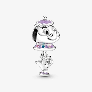 (kép) PANDORA Disney, Mrs. Potts és Chip Charm - 799015C01