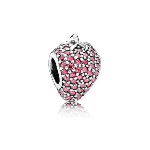 (kép) PANDORA Eper pavé - 791899CZR