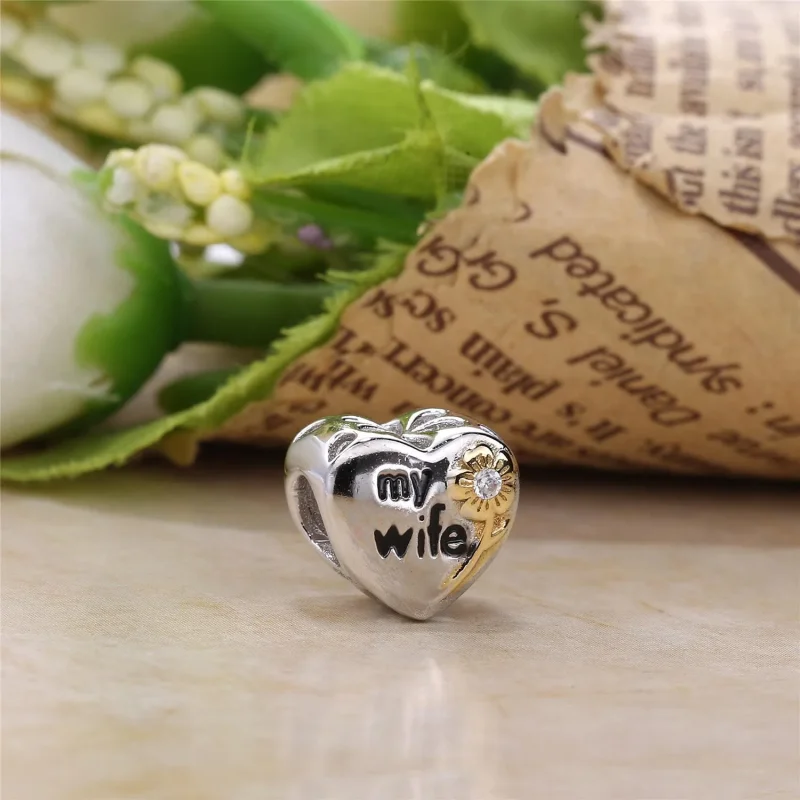 (kép) PANDORA ezüst charm, A feleségem - Megtekintés 2