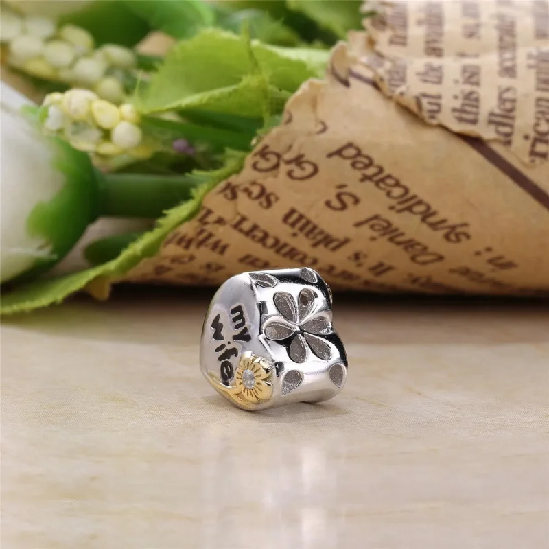 (kép) PANDORA ezüst charm, A feleségem - Megtekintés 3